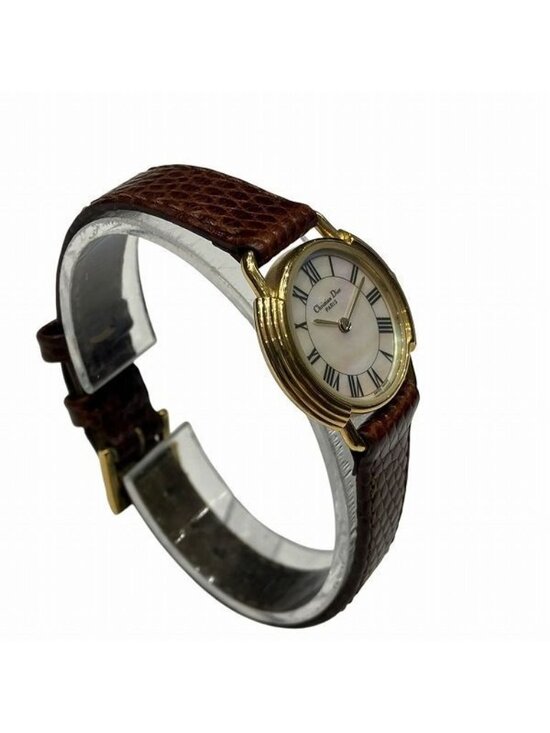 Dior Quartz Watch Leather White main image 9
